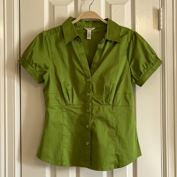 VgaVtl Tops for Women Plus Size Short Sleeve Green Crew Neck T-Shirt Print Casual Loose Tops